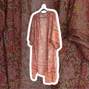 Women's Chic MEADOW Boho Kimono M Oversized